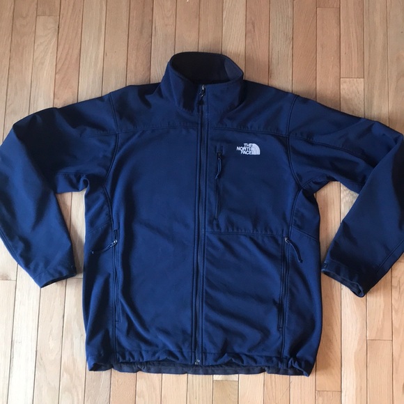 The North Face Jackets Coats North Face Mens Navy Apex Wind Resistant Jacket Poshmark